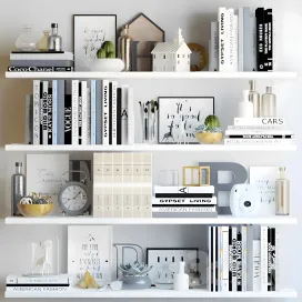 Black white decor